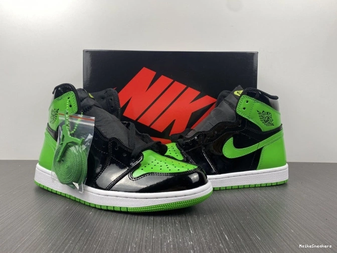 MaikeSneakers 1 High Green Jordan 555088-030 Pine Air OG 0711